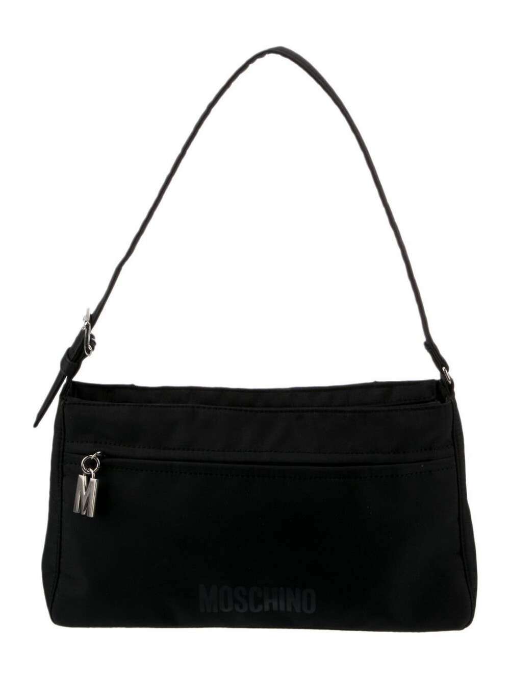 Moschino Black Nylon Shoulder Bag EUC